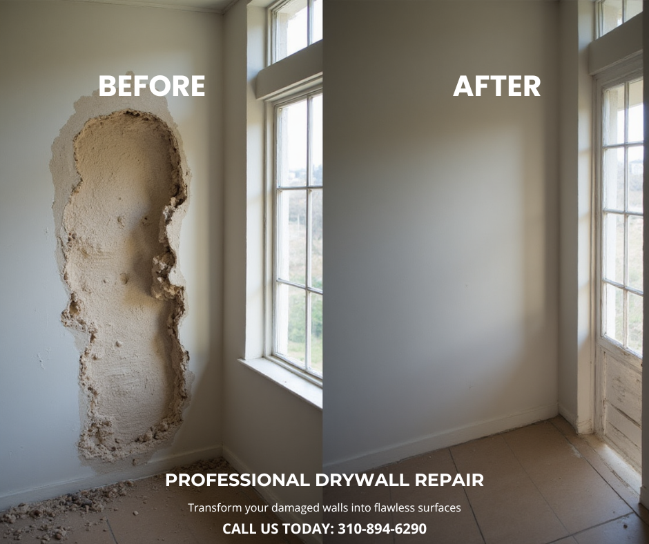 Drywall repair project — [describe project here]