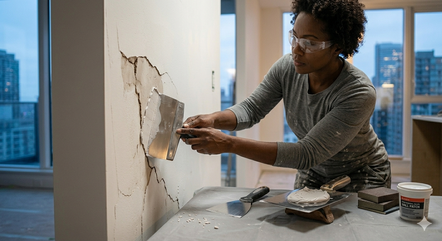 Drywall repair project — [describe project here]