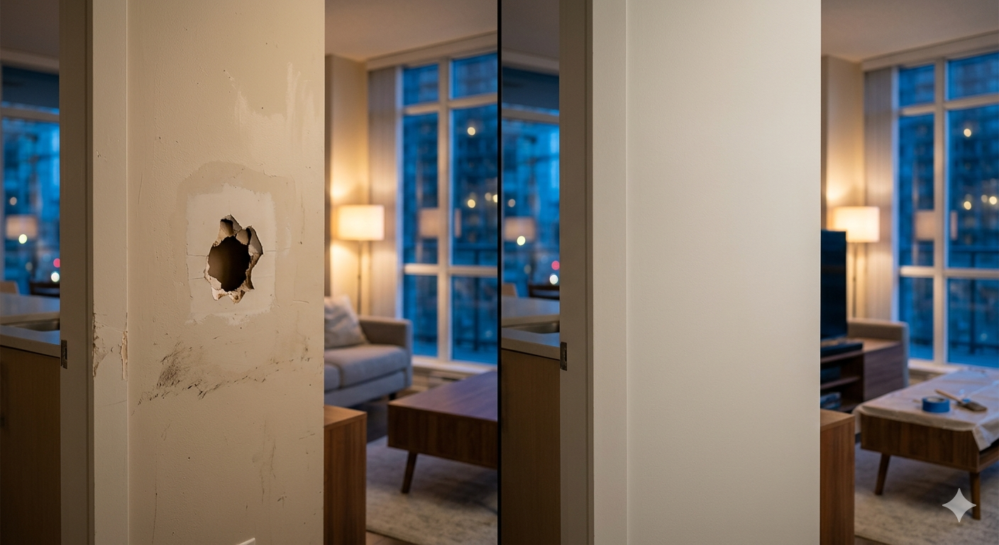 Drywall repair project — [describe project here]