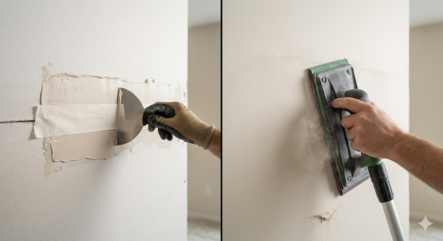 Drywall repair project — [describe project here]